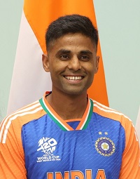 Indian captain Suryakumar Yadav