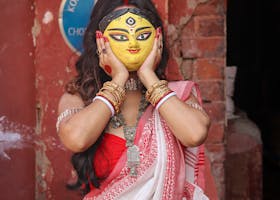 Deepika Singh Garba Look