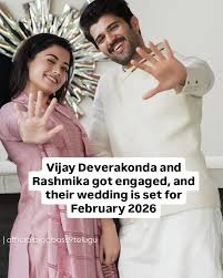 Rashmika Mandanna and Vijay Deverakonda got engaged