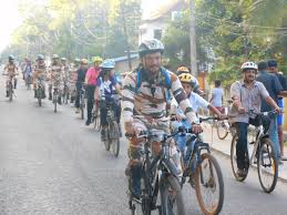 Voters’ Cycle Rally organised फिट इंडिया, बीएसएफ और सीआईएसएफ के सहयोग से यंग वोटर्स साइकिल रैली का आयोजन