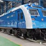 Hydrogen train service also took place on the second day 