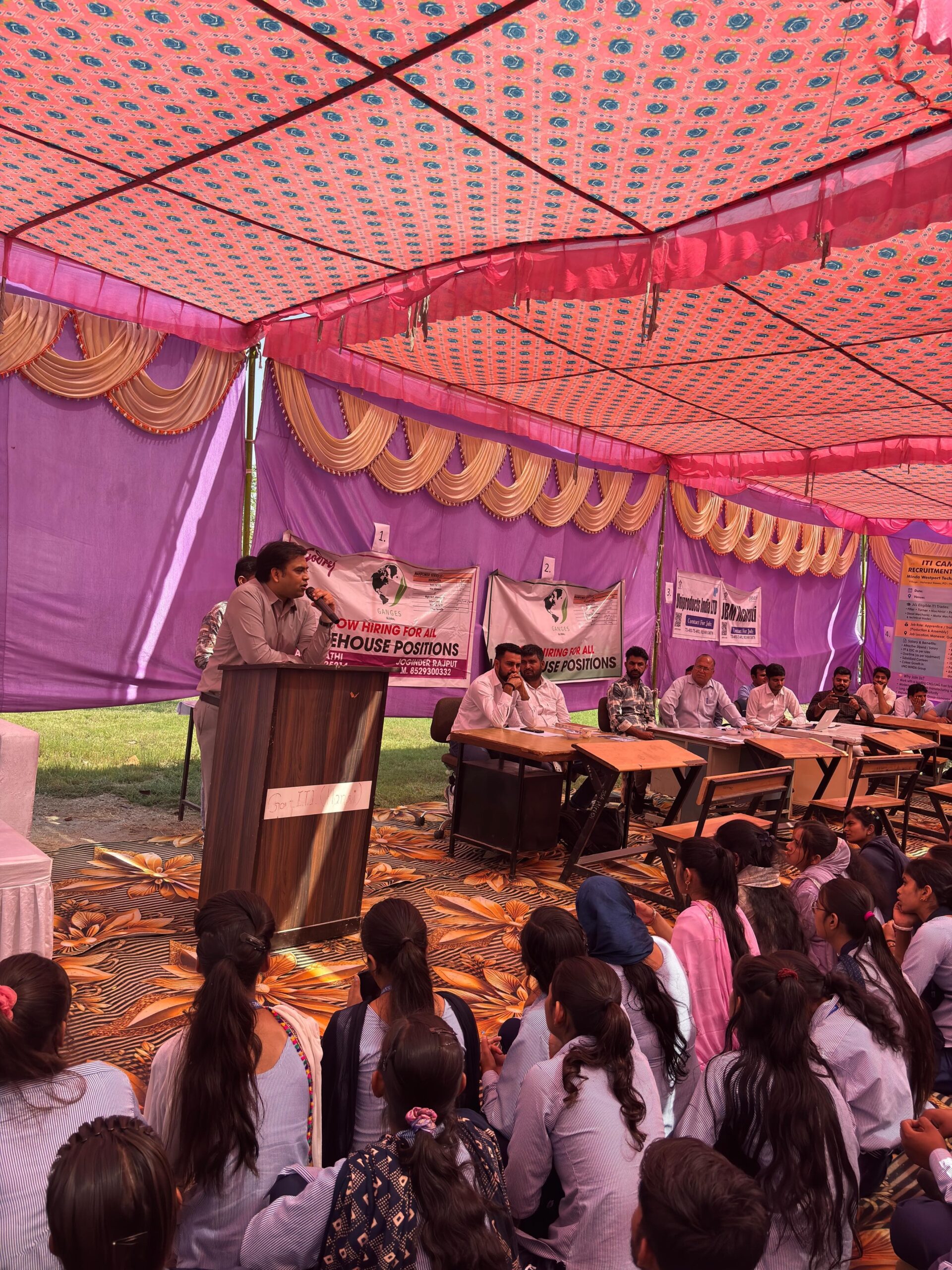 Hansi : Prime Minister National Apprenticeship Fair:  DC डॉ राहुल नरवाल की अध्यक्षता में पहली बार प्रधानमंत्री राष्ट्रीय शिक्षुता