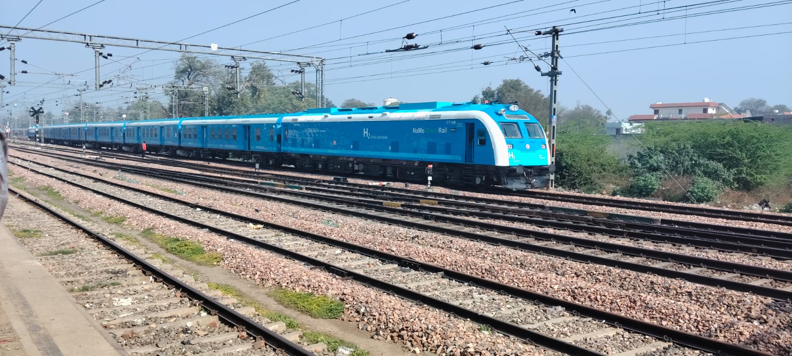 First Time Hydrogen Train
