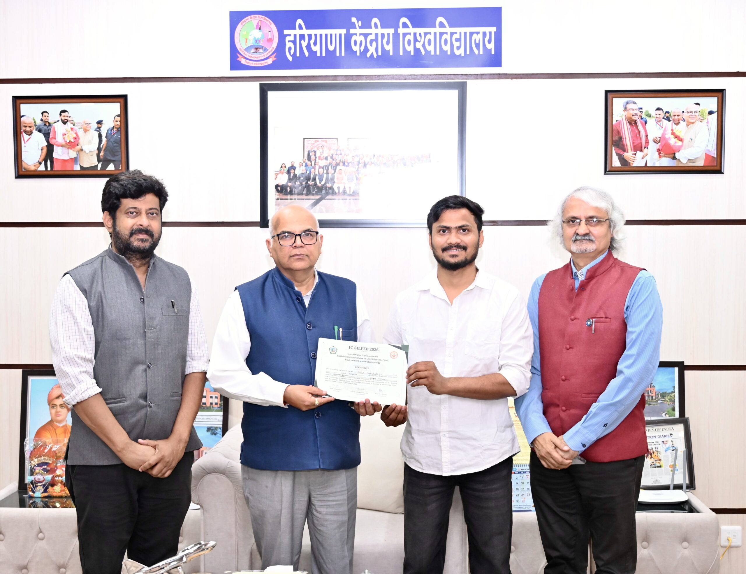 PhD scholar of HAKU gets international conference