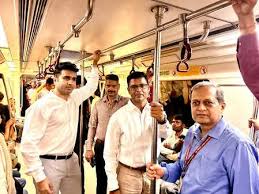 NDMC Chairman reached office by metro