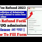 Extra Fee Refund