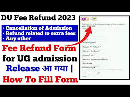 Extra Fee Refund