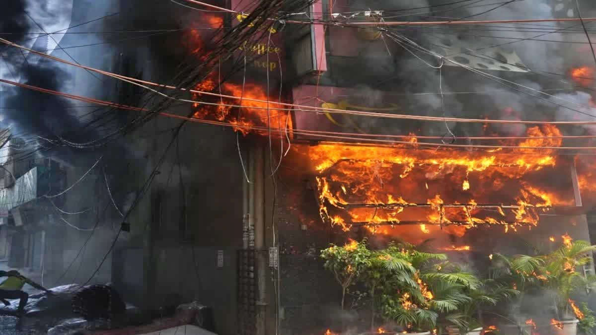 Malviya Nagar Hotel Fire